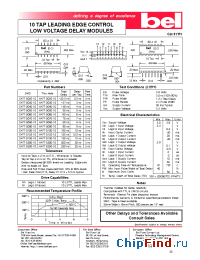 Datasheet S477-0025-10 manufacturer BEL Fuse