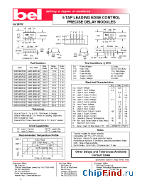 Datasheet S493-0035-02 manufacturer BEL Fuse
