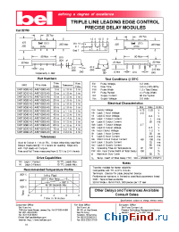 Datasheet S497-0020-A3 manufacturer BEL Fuse