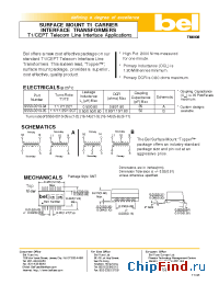 Datasheet S553-0013-05 manufacturer BEL Fuse