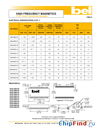 Datasheet S553-5692-08 manufacturer BEL Fuse