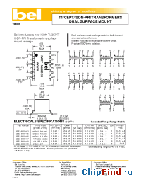 Datasheet S553-6500-05 manufacturer BEL Fuse