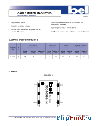 Datasheet S554-5999-14 manufacturer BEL Fuse