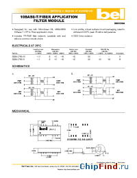 Datasheet S556-2793-01 manufacturer BEL Fuse