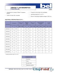 Datasheet S556-5999-DE manufacturer BEL Fuse