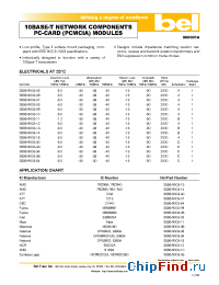 Datasheet S556-9003-05 производства BEL Fuse