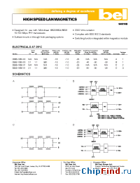 Datasheet S558-1060-01 manufacturer BEL Fuse
