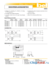 Datasheet S558-5999-00 manufacturer BEL Fuse