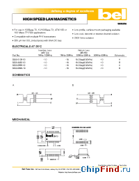 Datasheet S558-5999-19 manufacturer BEL Fuse