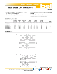 Datasheet S558-5999-42 manufacturer BEL Fuse