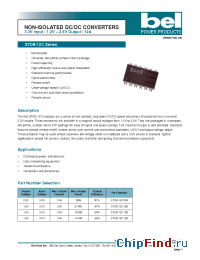 Datasheet S7DB-12C manufacturer BEL Fuse