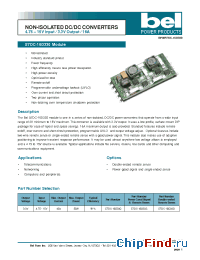 Datasheet S7DC-16D33S manufacturer BEL Fuse