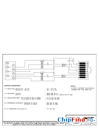 Datasheet SI-40244 manufacturer BEL Fuse