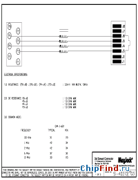 Datasheet SI-40272 manufacturer BEL Fuse