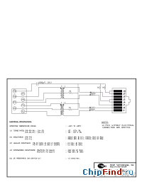Datasheet SI-45002 manufacturer BEL Fuse