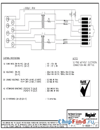 Datasheet SI-46009-F manufacturer BEL Fuse