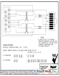 Datasheet SI-46012-F manufacturer BEL Fuse