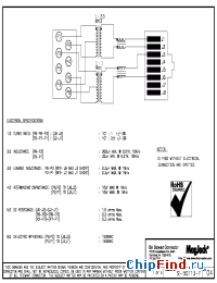 Datasheet SI-50113-F manufacturer BEL Fuse