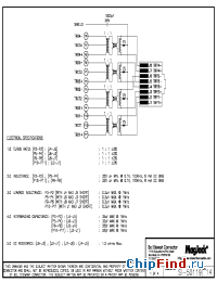 Datasheet SI-50119 manufacturer BEL Fuse