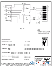 Datasheet SI-50125-F manufacturer BEL Fuse