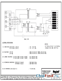 Datasheet SI-50137 manufacturer BEL Fuse