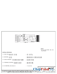 Datasheet SI-50139 manufacturer BEL Fuse