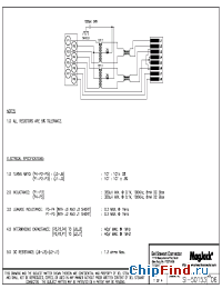 Datasheet SI-50153 manufacturer BEL Fuse