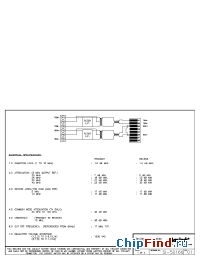 Datasheet SI-50166 manufacturer BEL Fuse