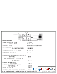 Datasheet SI-50169 manufacturer BEL Fuse