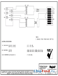 Datasheet SI-50204-F manufacturer BEL Fuse