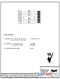 Datasheet SI-50224-F manufacturer BEL Fuse