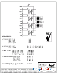 Datasheet SI-51003-F manufacturer BEL Fuse