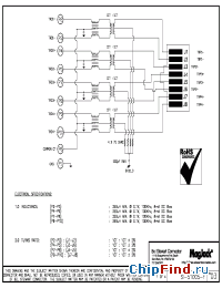 Datasheet SI-51005-F manufacturer BEL Fuse