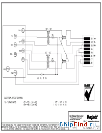 Datasheet SI-52001-F manufacturer BEL Fuse