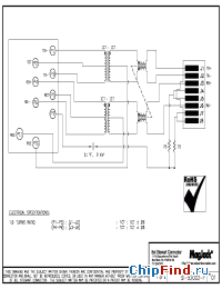 Datasheet SI-52002-F manufacturer BEL Fuse