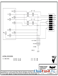 Datasheet SI-52003-F manufacturer BEL Fuse