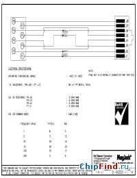 Datasheet SI-60022-F manufacturer BEL Fuse