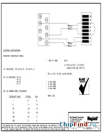 Datasheet SI-60085-F manufacturer BEL Fuse