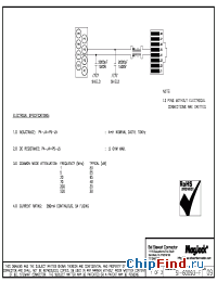 Datasheet SI-60093-F manufacturer BEL Fuse