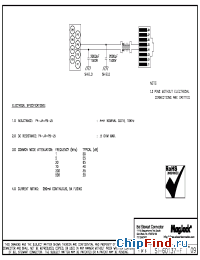 Datasheet SI-60137-F manufacturer BEL Fuse