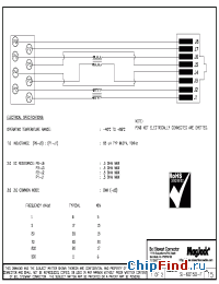 Datasheet SI-60150-F manufacturer BEL Fuse