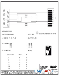 Datasheet SI-60158-F manufacturer BEL Fuse