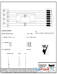 Datasheet SI-60177-F manufacturer BEL Fuse