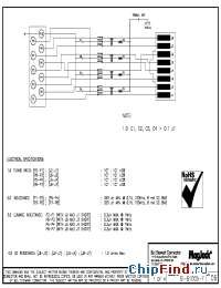 Datasheet SI-61005-F manufacturer BEL Fuse