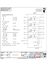Datasheet SI-61006-F manufacturer BEL Fuse