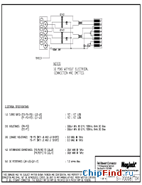 Datasheet SI-70008 manufacturer BEL Fuse
