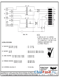 Datasheet SI-80024-F manufacturer BEL Fuse