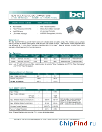 Datasheet SRAH-01FX20 manufacturer BEL Fuse