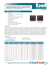 Datasheet SRAH-02A090 manufacturer BEL Fuse