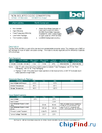 Datasheet SRAH-02C50X manufacturer BEL Fuse